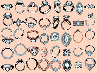 Peachy Keen: 14 Engagement Rings to Pin on Your Board