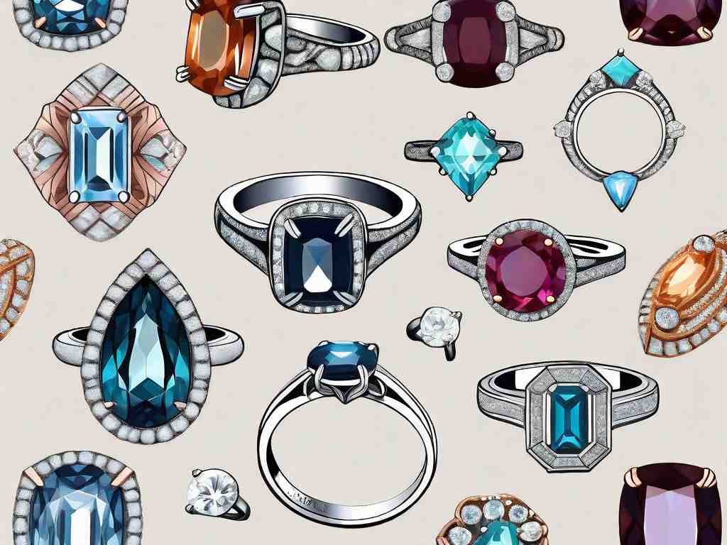 Unique Engagement Rings: Beyond Diamonds [Inspiring Ideas & Favorites]