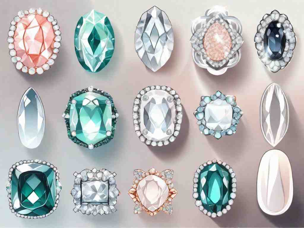 Sparkling Nails for Your Engagement and Wedding: 9 Stunning Designs