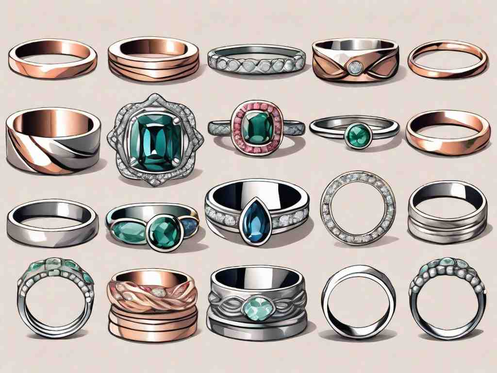 Stacked Rings for a Perfect Bridal Look: 12 Ideas to Try