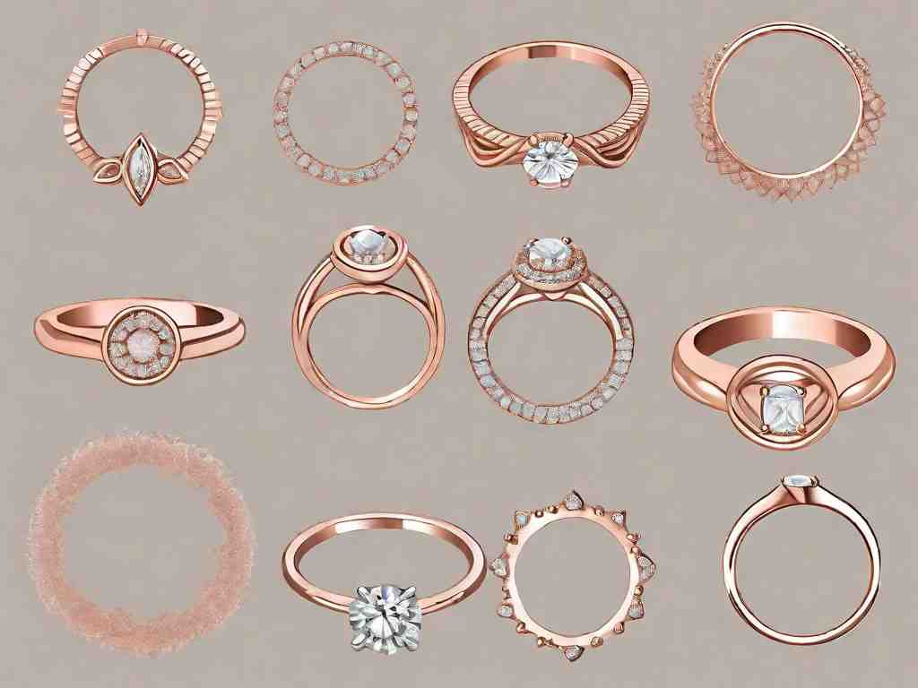 Divine Halo Rings in Rose Gold: Our Top 10 Picks for Engagements