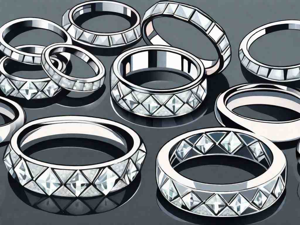 Sparkling Diamond Stackables