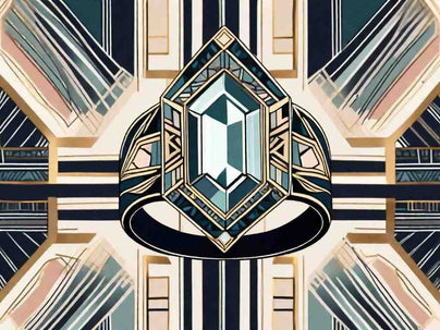 Engagement Ring Styling: Art Deco Inspiration