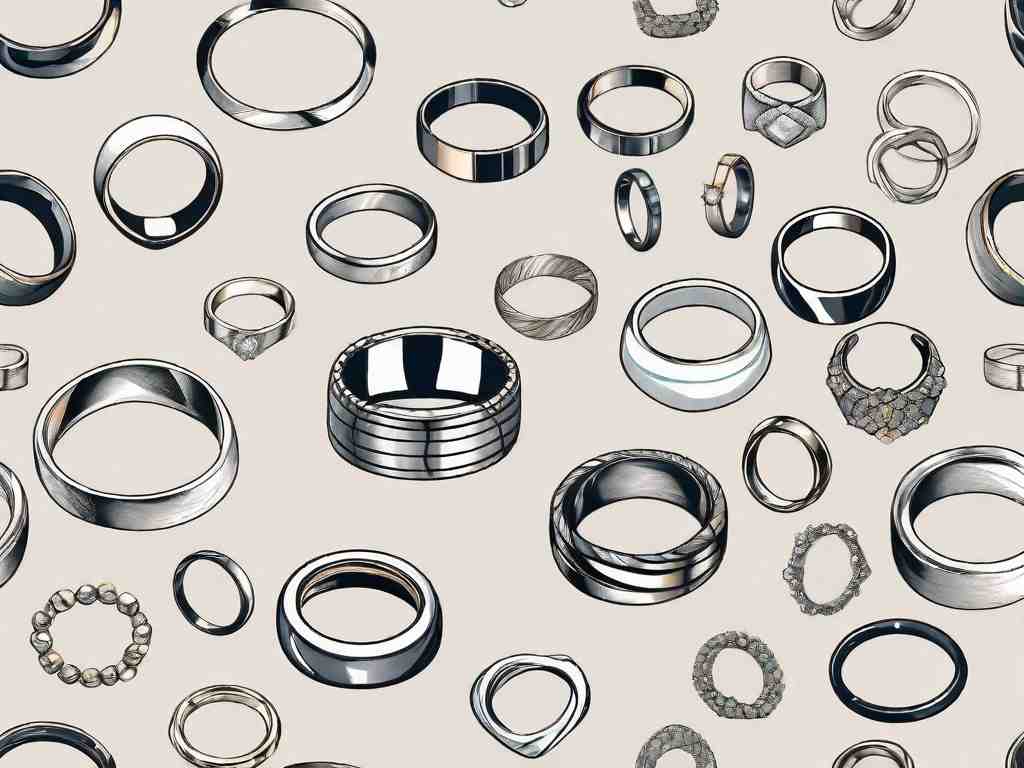 Unconventional Wedding Ring Inspiration for Both Genders
