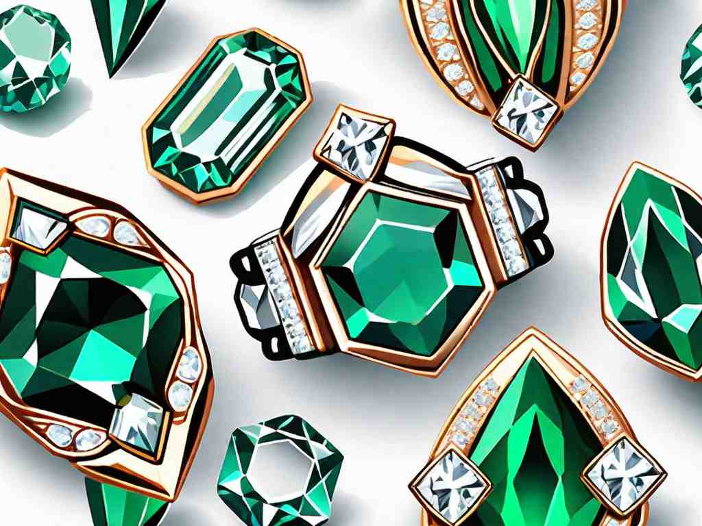 Sparkling Emeralds: 8 Gorgeous Diamond Rings to Adorn Your Fingers