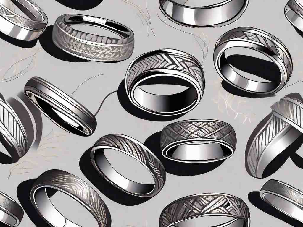 Trending White Gold Wedding Bands for Brides