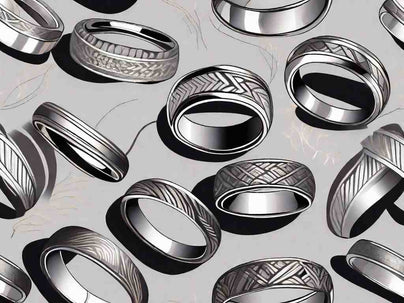 Trending White Gold Wedding Bands for Brides