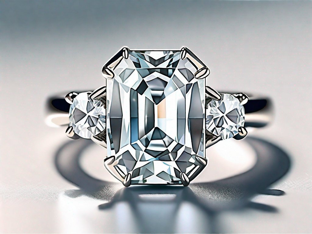 Radiant Cut Diamond Bands with Extended Shape