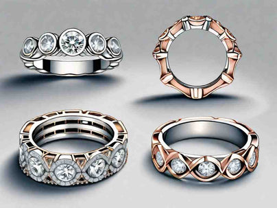 Match Your Engagement Ring with These 5 Unique Diamond Eternity Bands