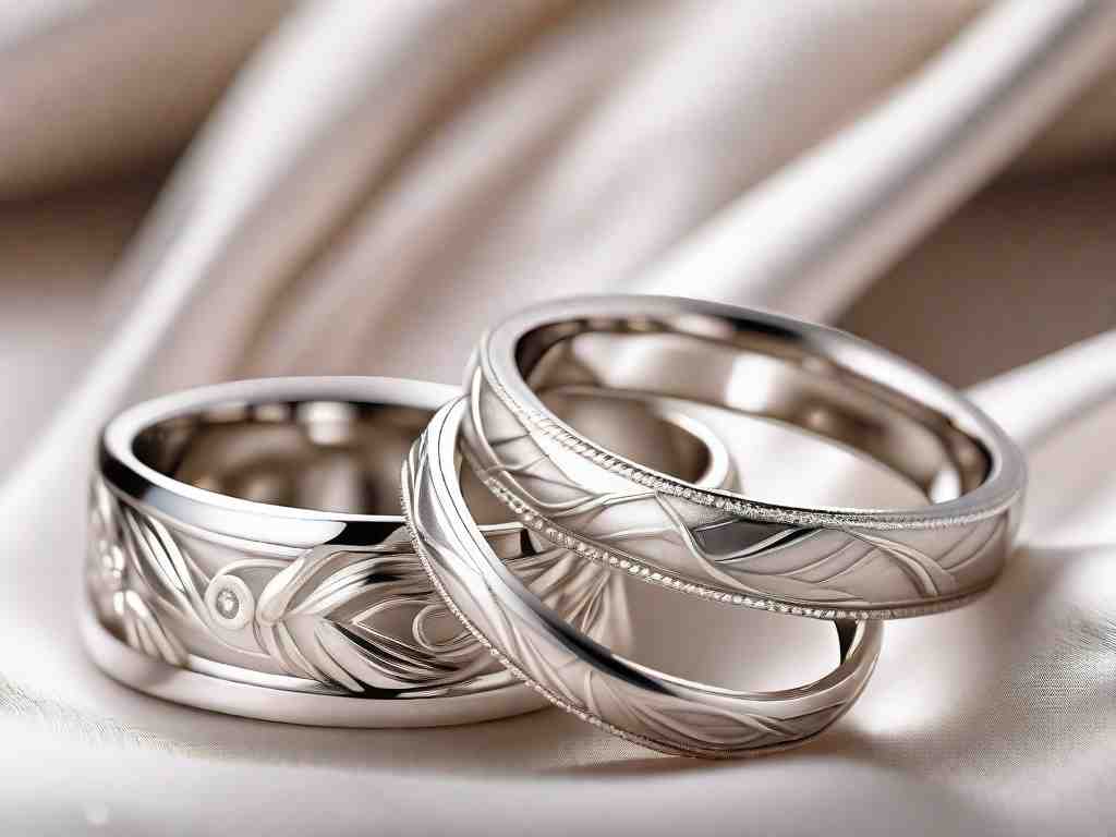 Trending White Gold Wedding Bands for Her
