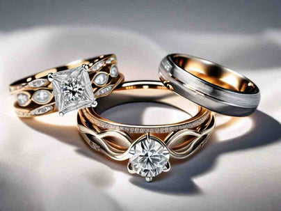Stunning Stacked Rings for a Perfect Bridal Finish