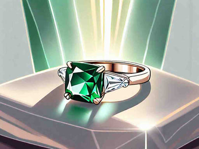 The Meaning of Emerald Engagement Rings