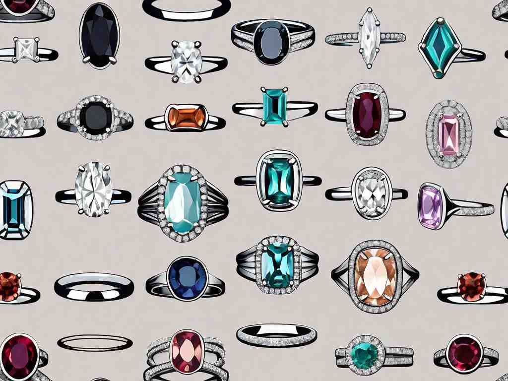 Mesmerizing Split Band Engagement Rings