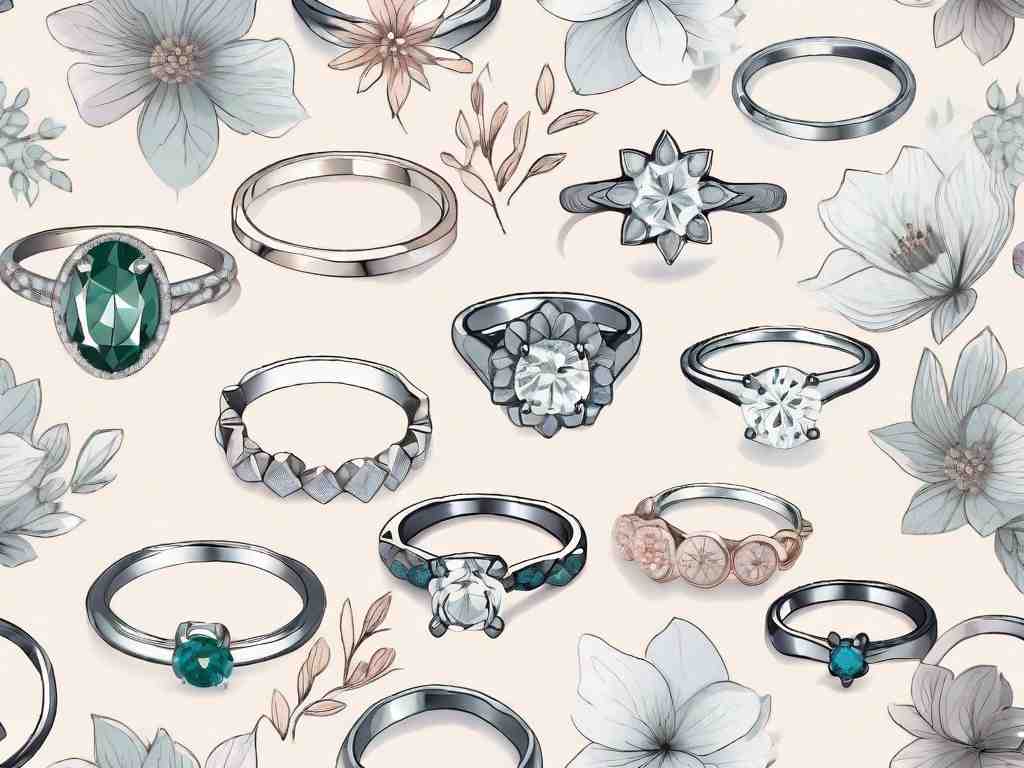Stunning Floral Engagement Rings: A Collection of 10 Unique Designs