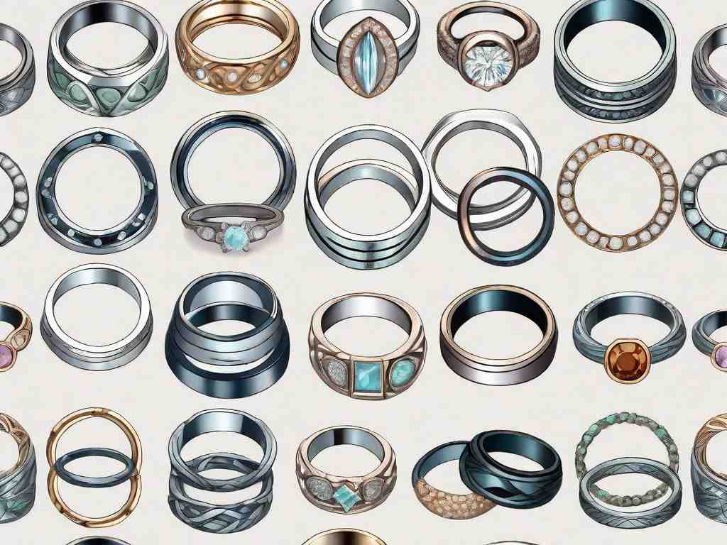 Stacked Rings: Elevate Your Bridal Look with These 12 Wedding Ring Ideas