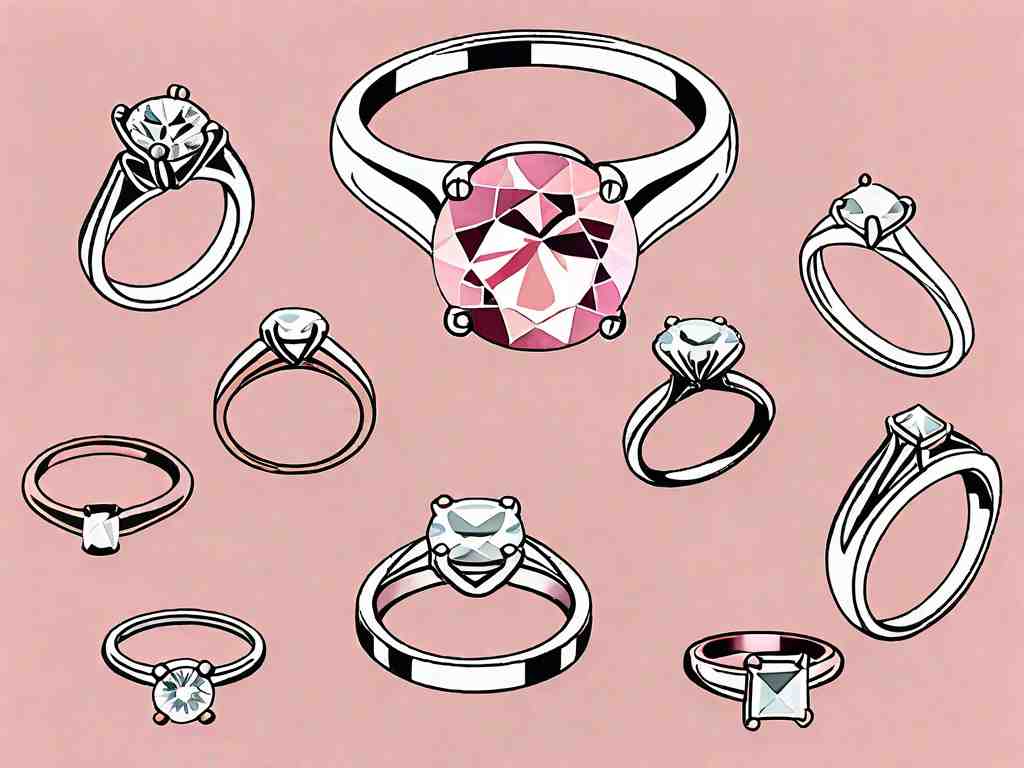 Blush and Bashful: 8 Stunning Pink Engagement Rings