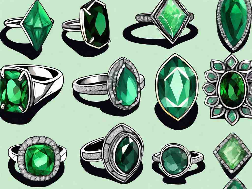 Green Gemstone Rings: 12 Beautiful Picks for Your Jewelry Collection