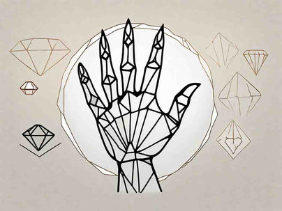Comparing Diamond Carat Sizes: Visual Guide on Hand Measurements