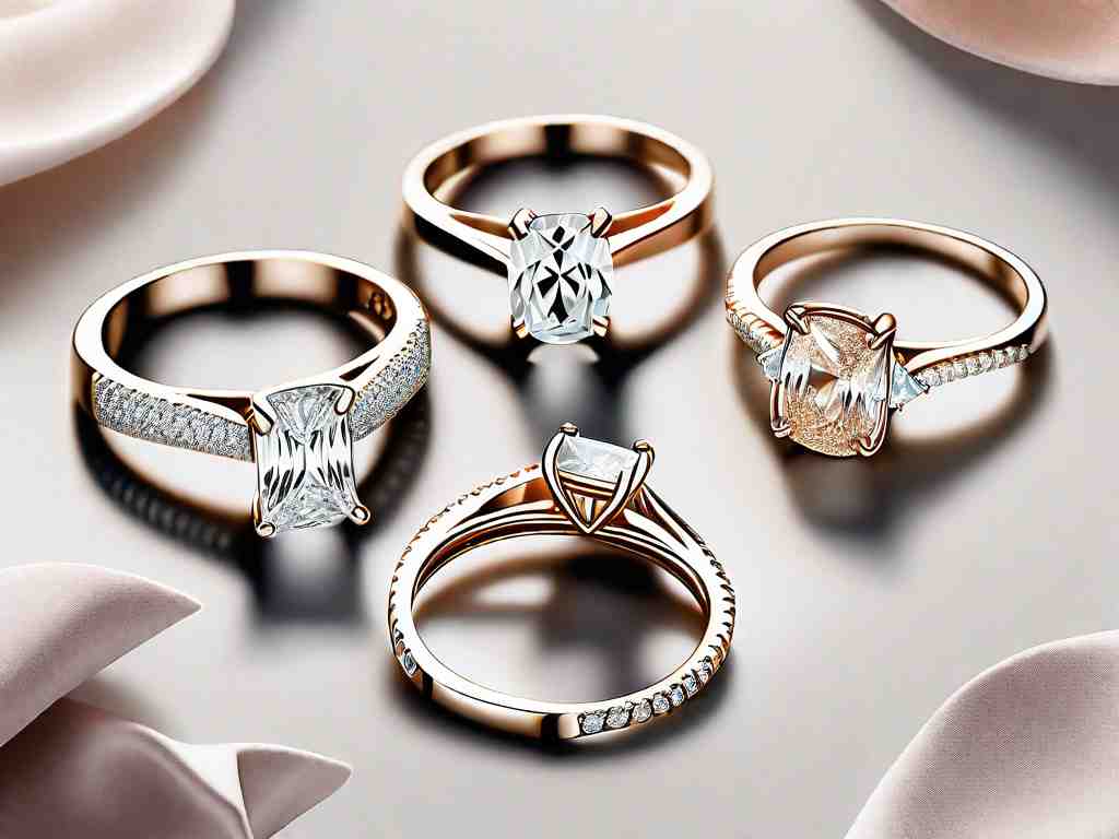 Stunning Elongated Cushion Engagement Rings