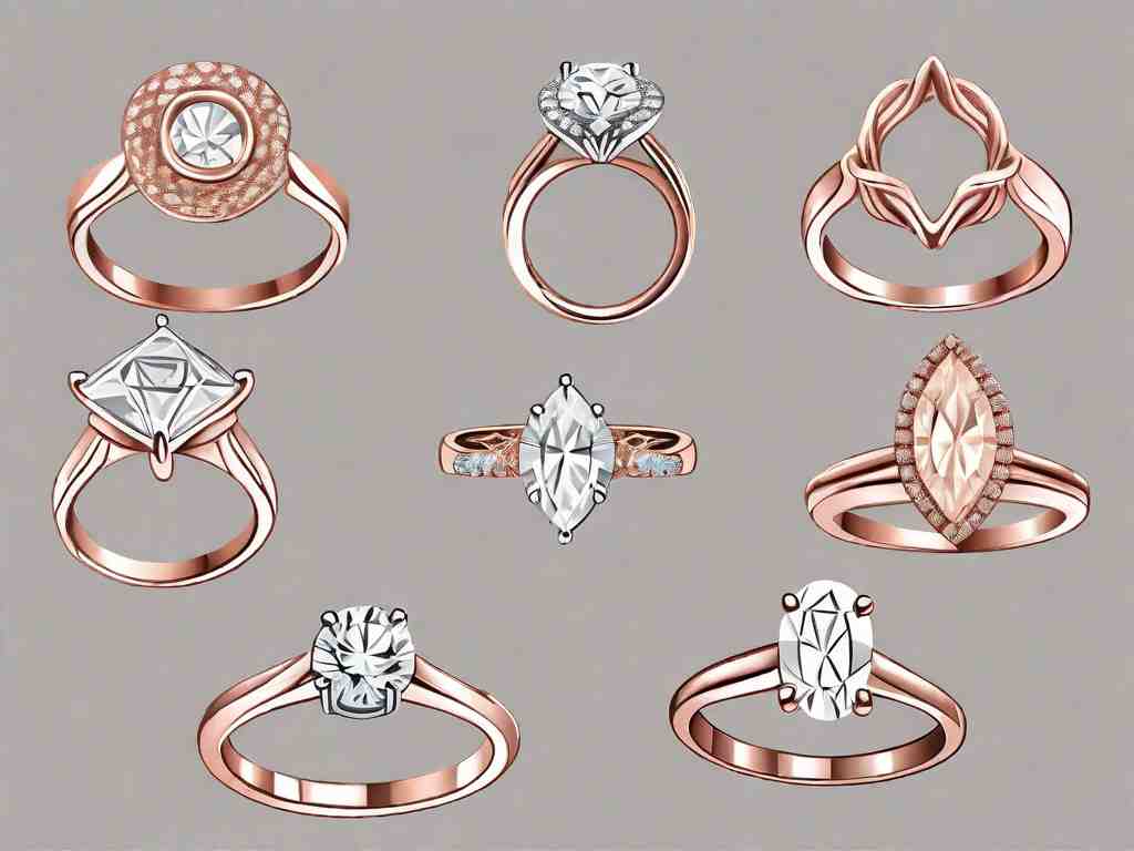 Sparkle in Style: 10 Stunning Rose Gold Rings for Your Engagement Inspiration