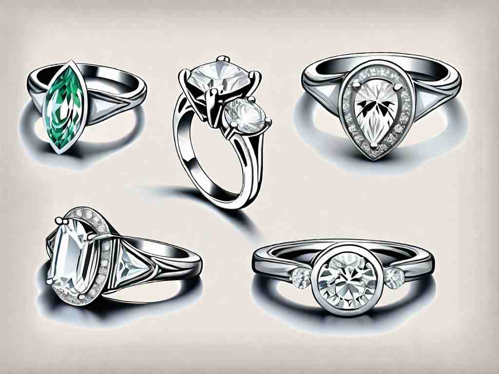 Get Inspired: 6 Three Stone Ring Designs Like Bethenny Frankel's Engagement Ring