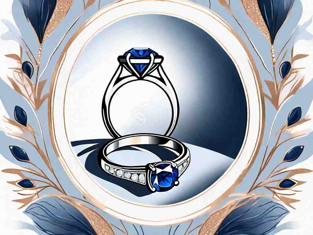 Sapphire Sparkle: The Perfect Something Blue for Your Engagement and Wedding Rings