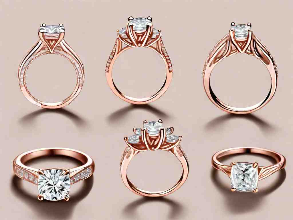 Sparkling Rose Gold Rings to Pin for Your Dream Engagement