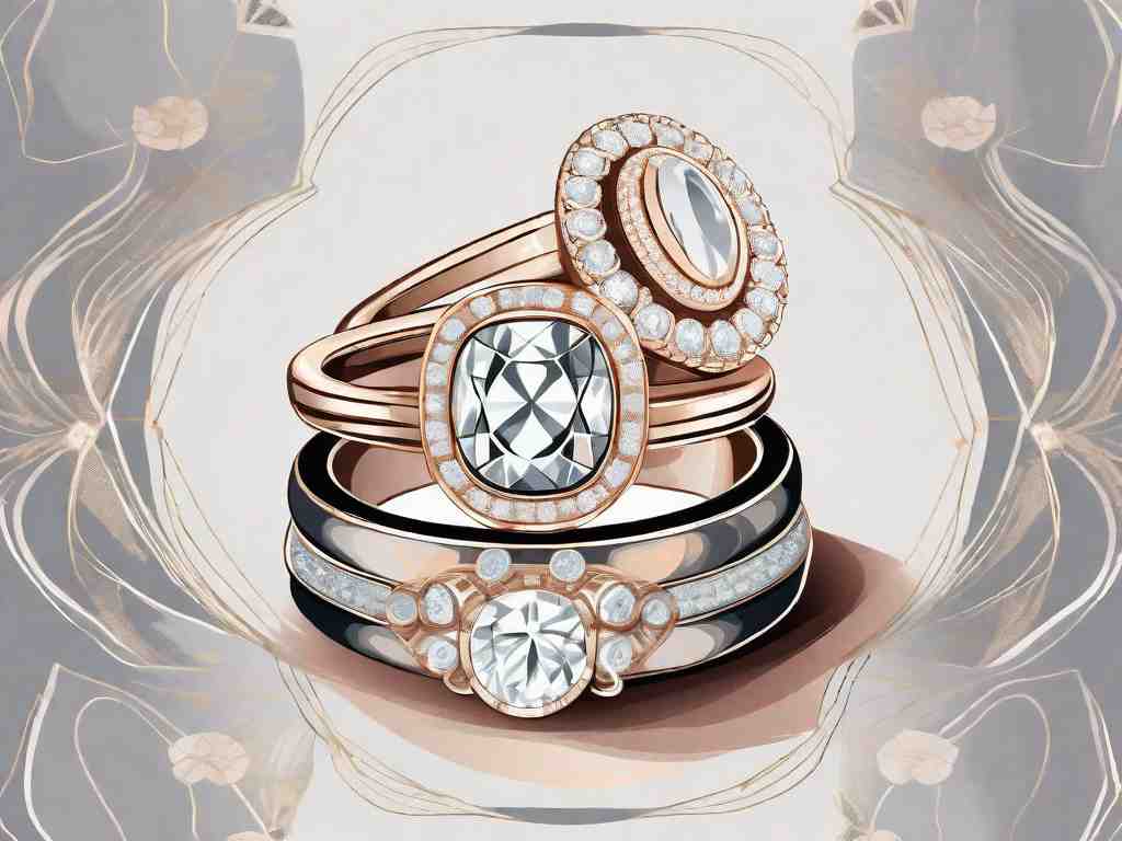 Stunning Stacked Rings for Your Perfect Bridal Style