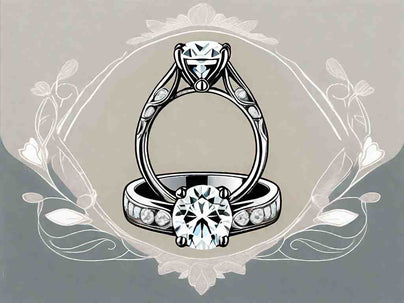 Mastering the Art of Matching Your Oval Engagement Ring and Wedding Band