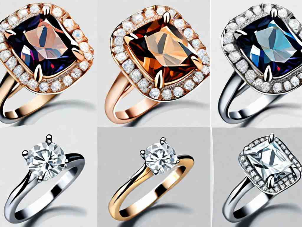 Stunning Split Shank Engagement Rings