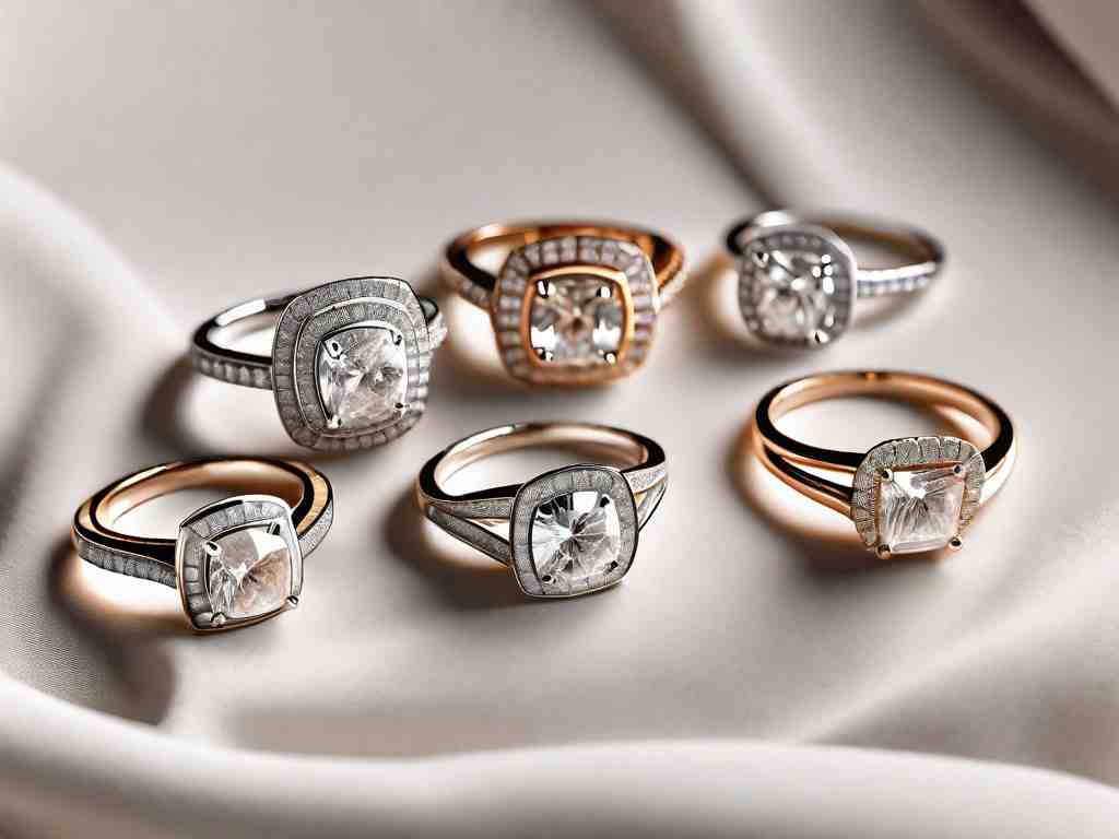 The Square Halo Engagement Rings We Love Year After Year
