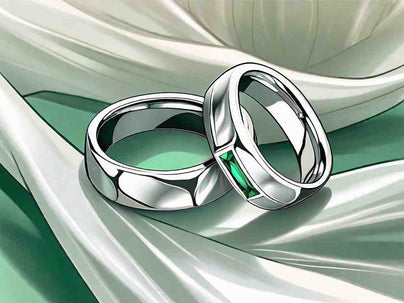 Emerald Cut Wedding Bands