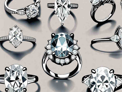 Most Popular Oval Diamond Engagement Rings on Instagram