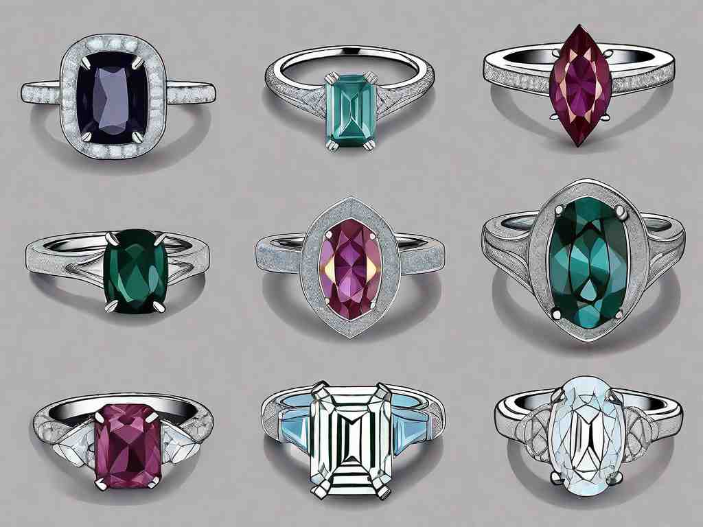 Gemstone Engagement Rings: Unique Alternatives
