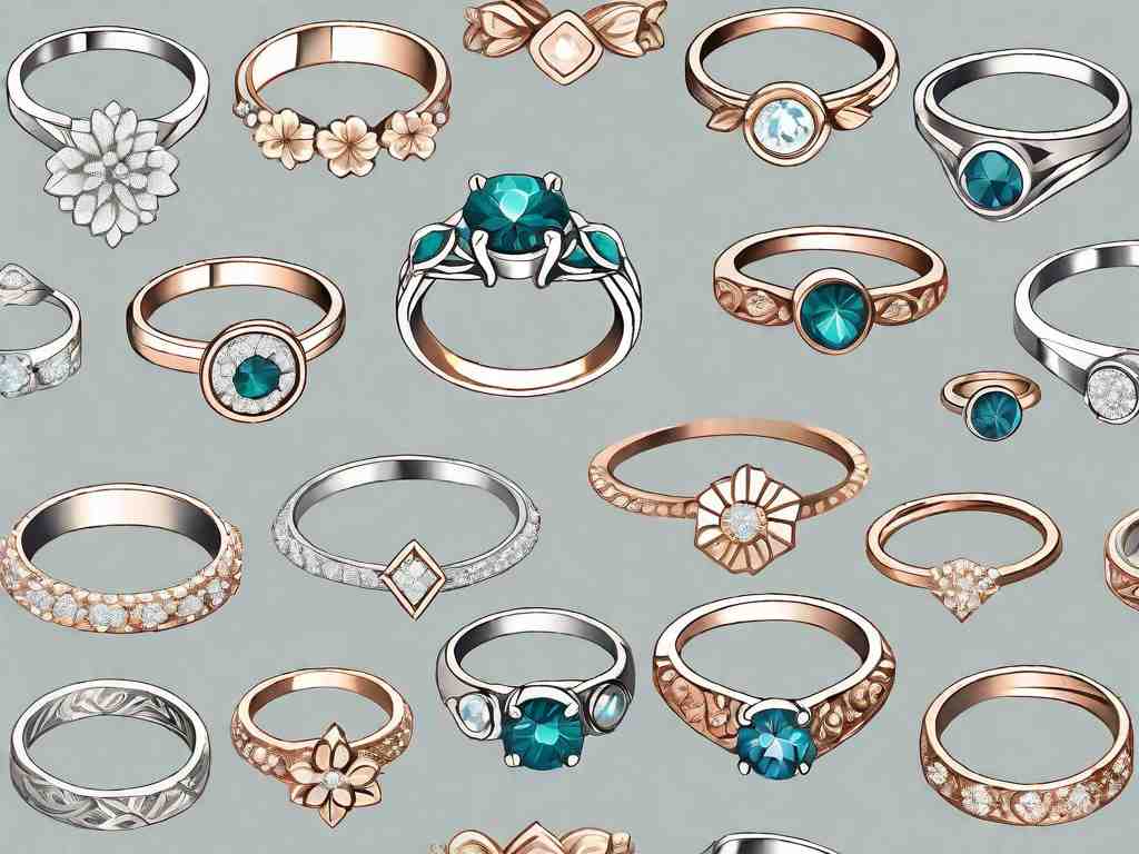 Floral Sparkle: 10 Stunning Engagement Rings with Flower Accents