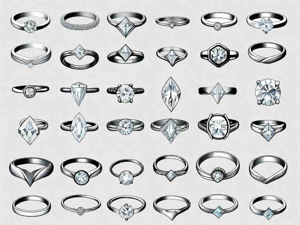1 Carat Round Diamond Rings: 12 Best Ring Settings