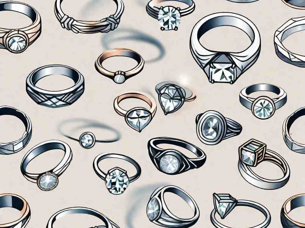 Engagement Rings with Surprise Diamonds