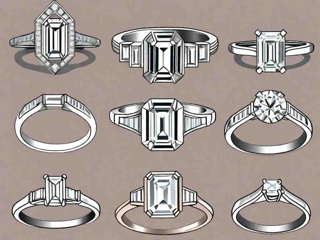 6 Rings like Princess Beatrice's Art Deco Engagement Ring