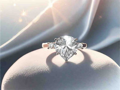 How can I maintain the sparkle and shine of my diamond jewelry?