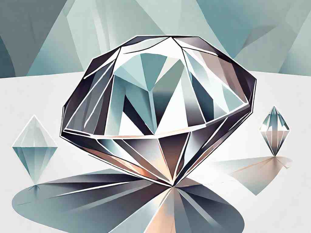 How can I determine the quality of a diamond's polish?