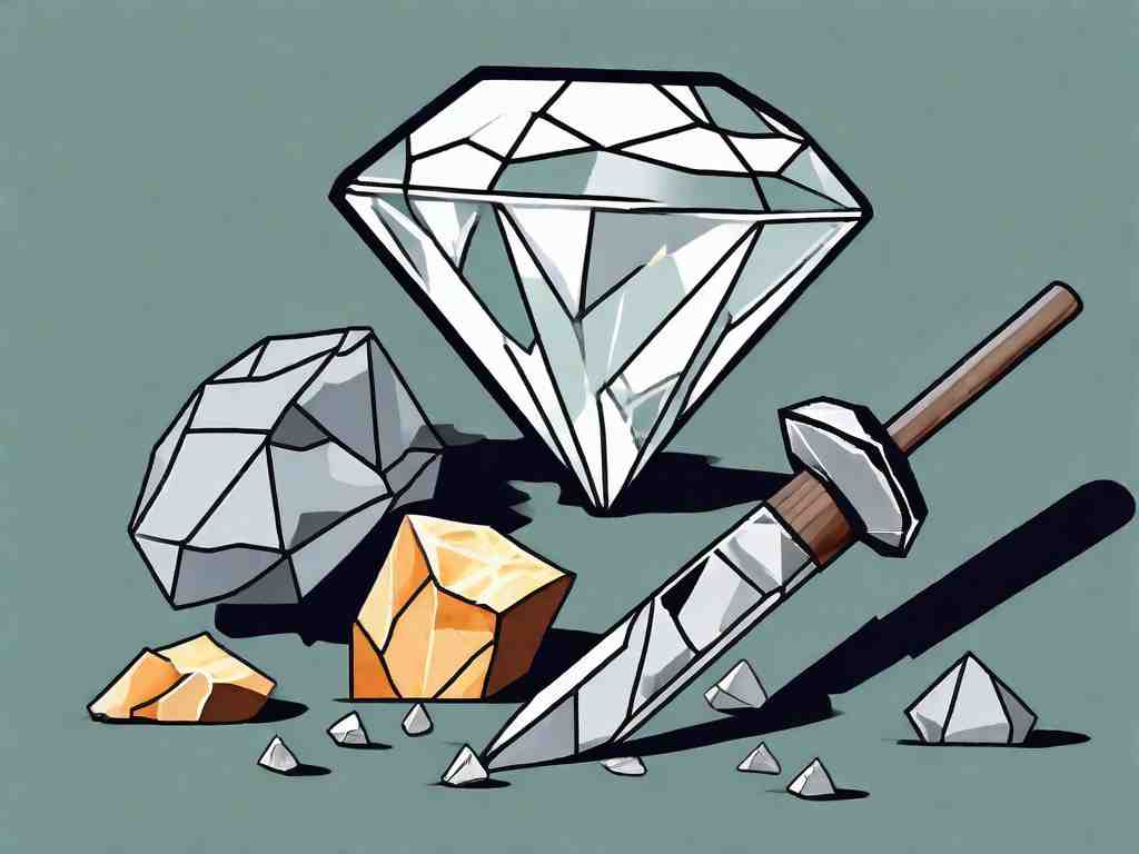 Can diamonds be fractured or chipped easily?