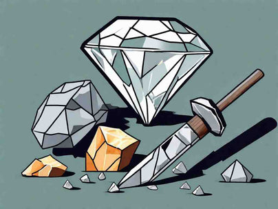 Can diamonds be fractured or chipped easily?