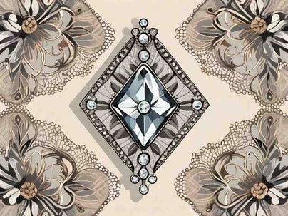 How do I choose the right diamond brooch for a vintage look?