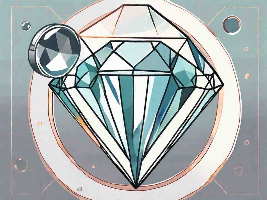 How can I distinguish between a diamond and a moissanite?