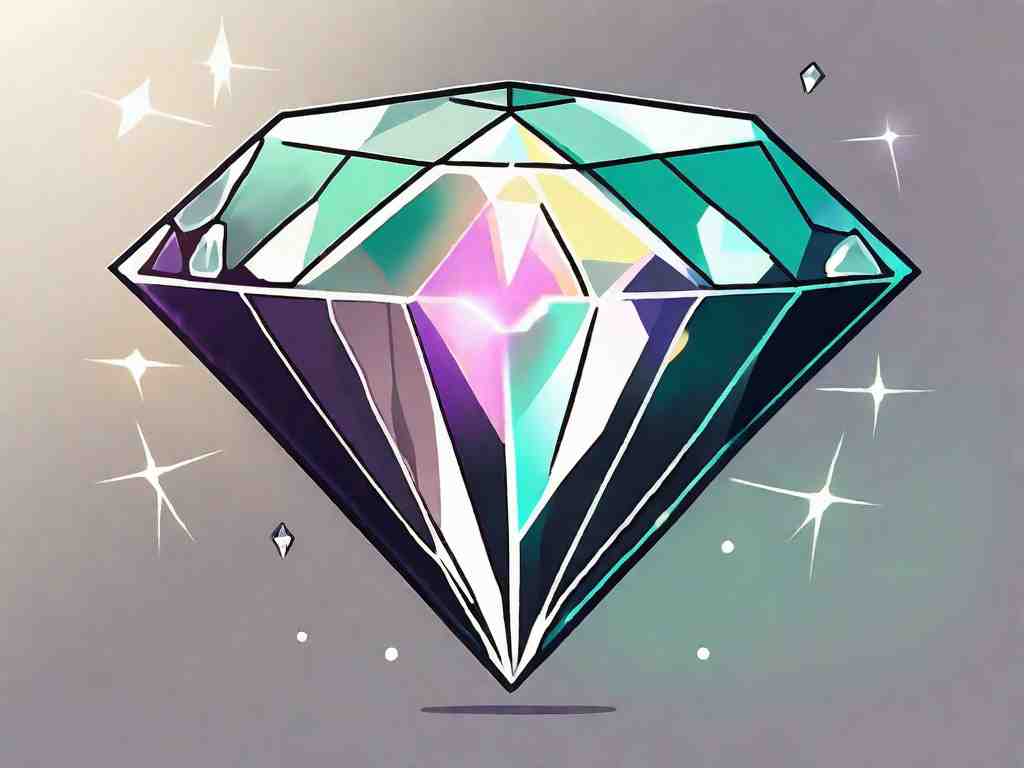 Can diamonds absorb and emit light like a phosphorescent gemstone?