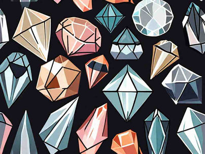 What are fancy light and fancy dark colored diamonds?