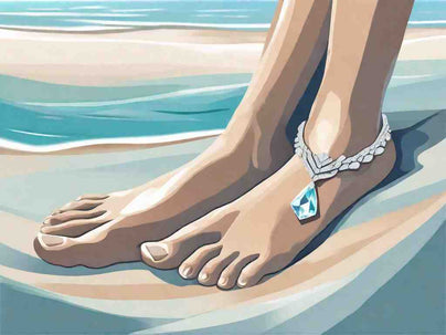 How do I choose the right diamond anklet for a beach vacation?