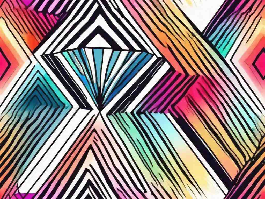 Can diamonds create mesmerizing optical illusions with color play?