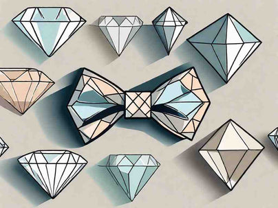 What are bowtie diamonds, and how do they resemble bowtie shapes?