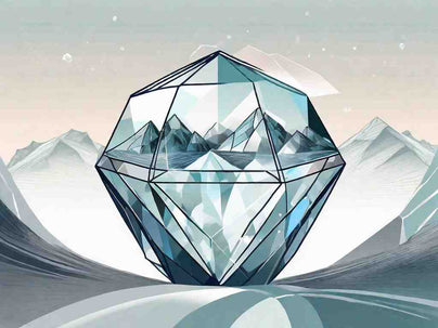 Can diamonds have a crystal ball effect with a globe-like appearance?